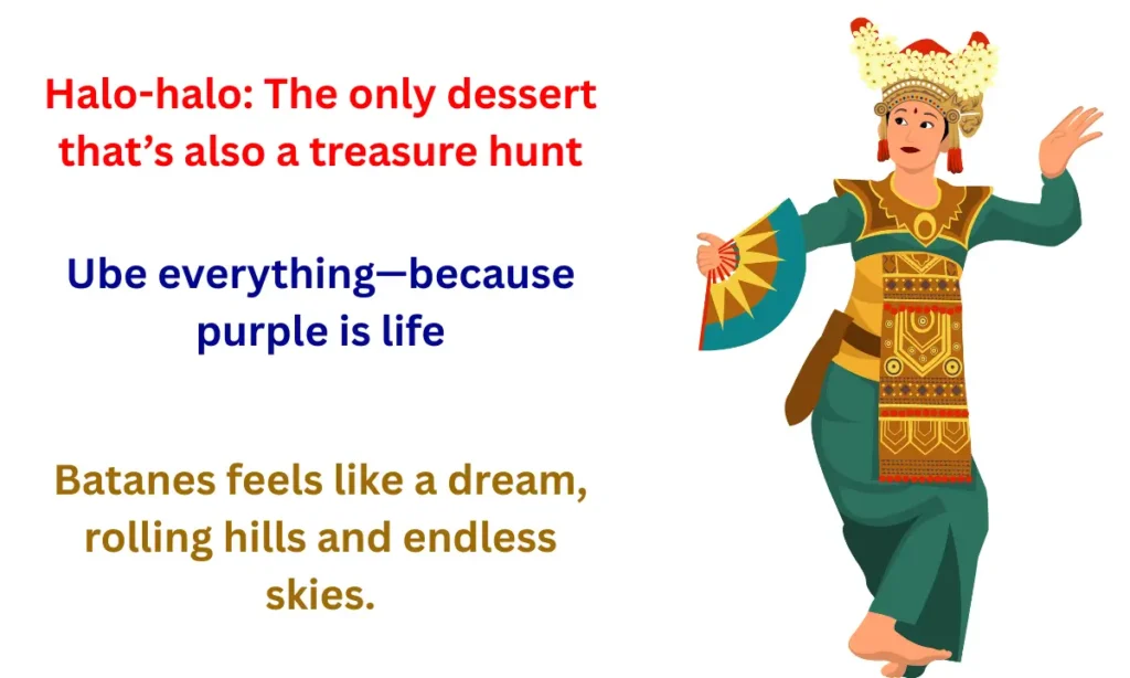 Filipina Pinoy Pride & Lifestyle Captions