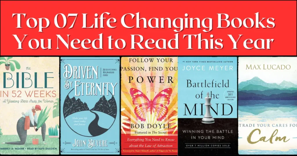 Top 07 Life Changing Books You Need to Read